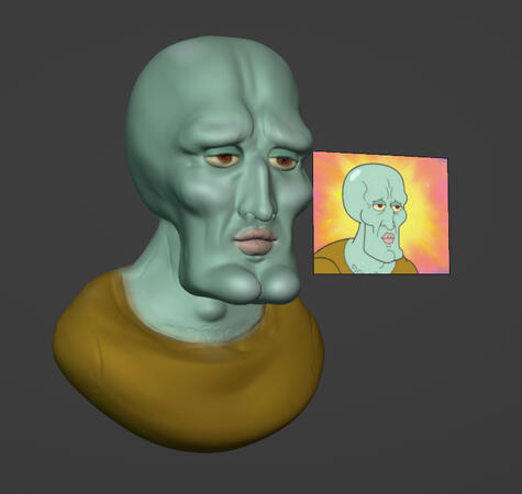 Handsome Squidward